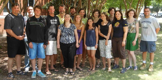 Members of the Molette Lab - 2011