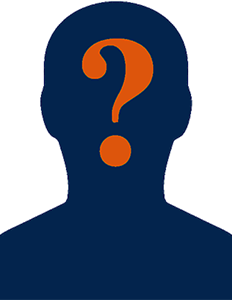Mystery avatar with question mark face