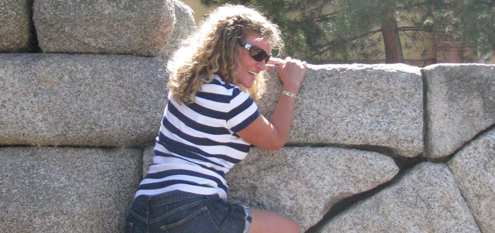 Professora Gutierrez in Segovia