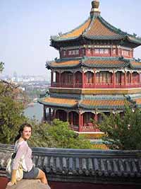 Isabella Premont at Beijing Palace
