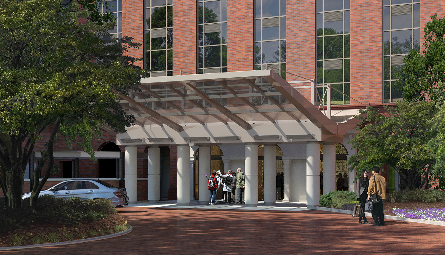 The Hotel At Auburn University And Dixon Conference Center Front Drive Improvements