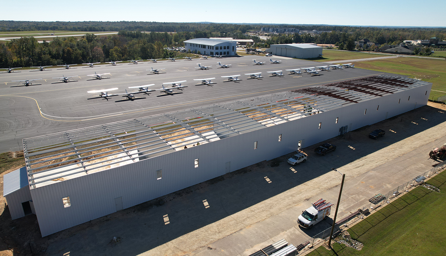 Auburn University Regional Airport Corporate Hangar at South Ramp