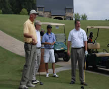 Golf tournament player group
