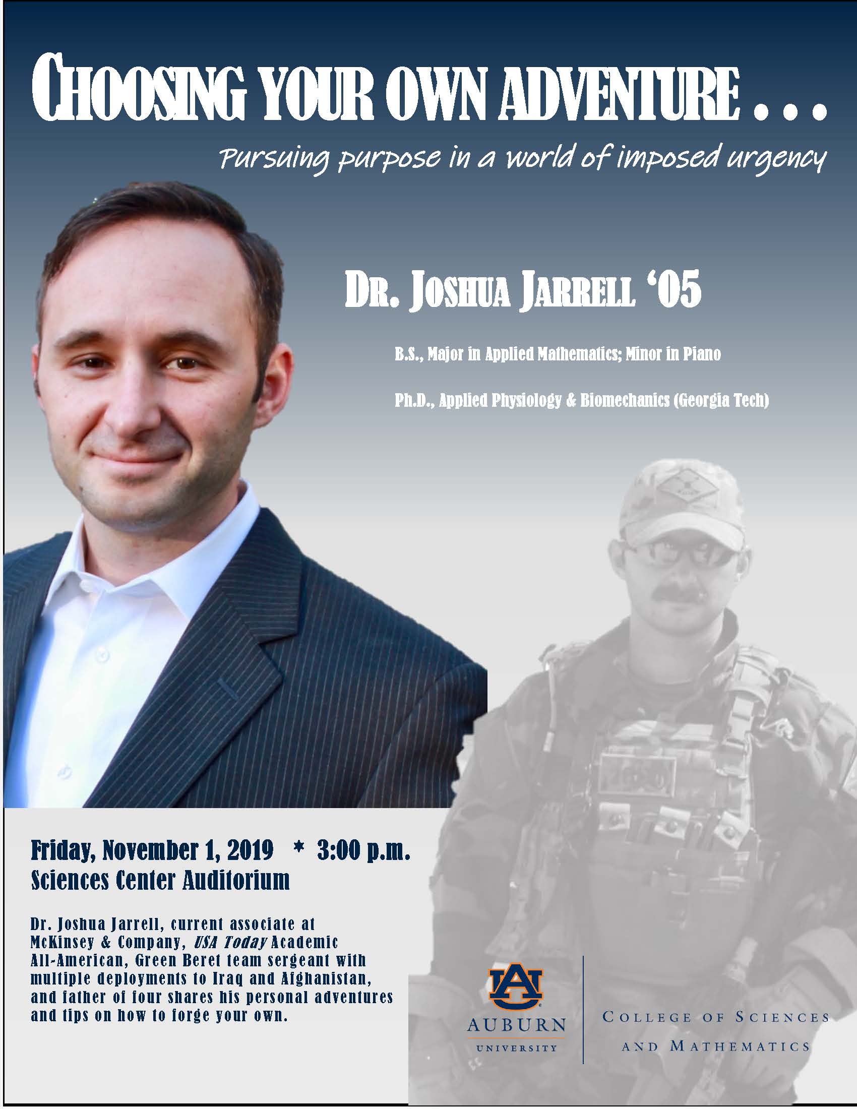 Joshua Jarrell Lecture Flyer