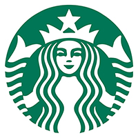 Starbucks logo green and white mermaid