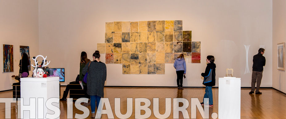 The 2016 Auburn University Department of Art and Art History Studio Faculty Exhibition at Jule Collins Smith Museum of Fine Art.