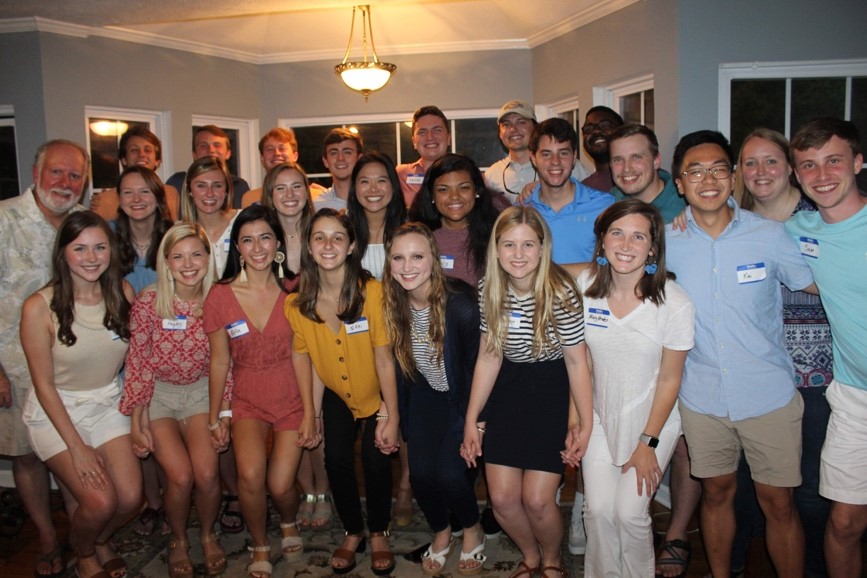 Dr. Feminella with the COSAM Leaders