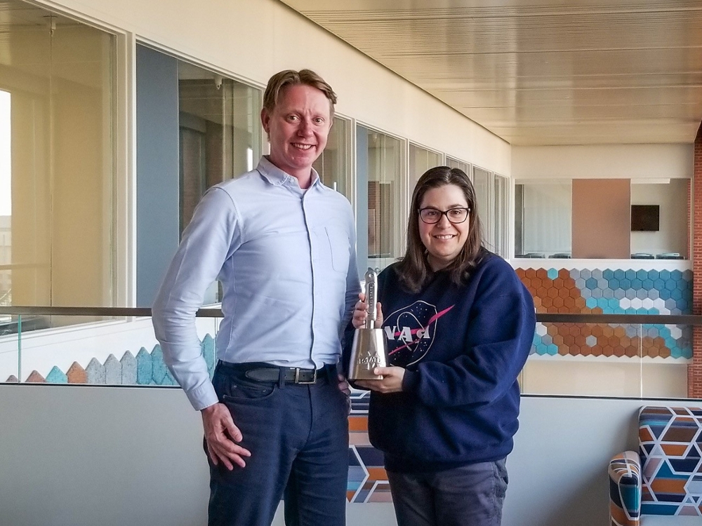 Dennis Bodewits and Donna Pierce