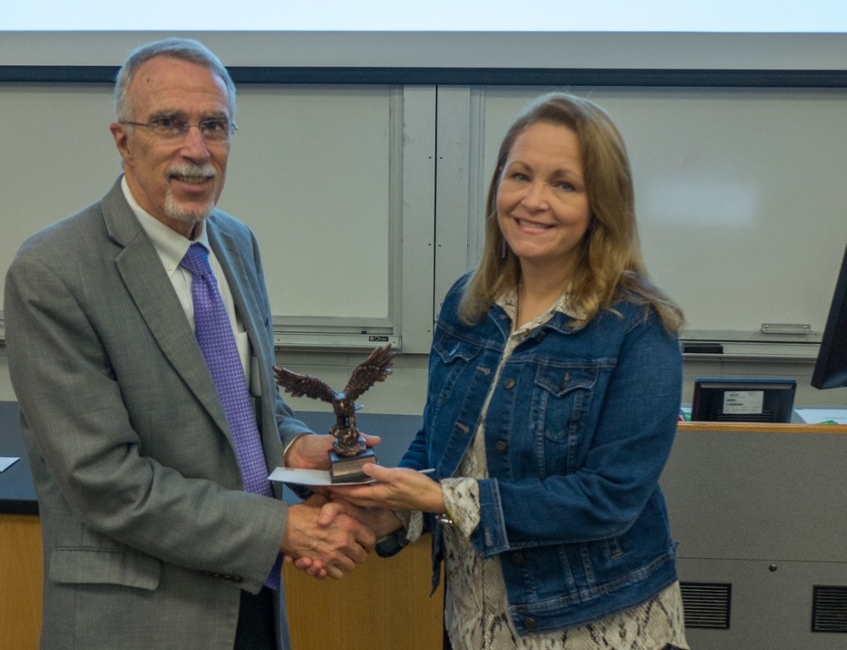 Michele P. Smith from the Department of Biological Sciences.