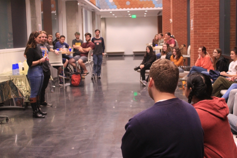 Students at the First Astronomy Meeting