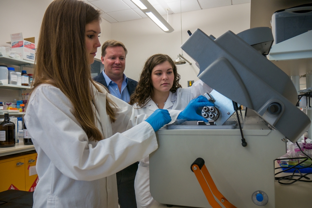 Morgan Sisk, Mark Liles and Natalie Williams.