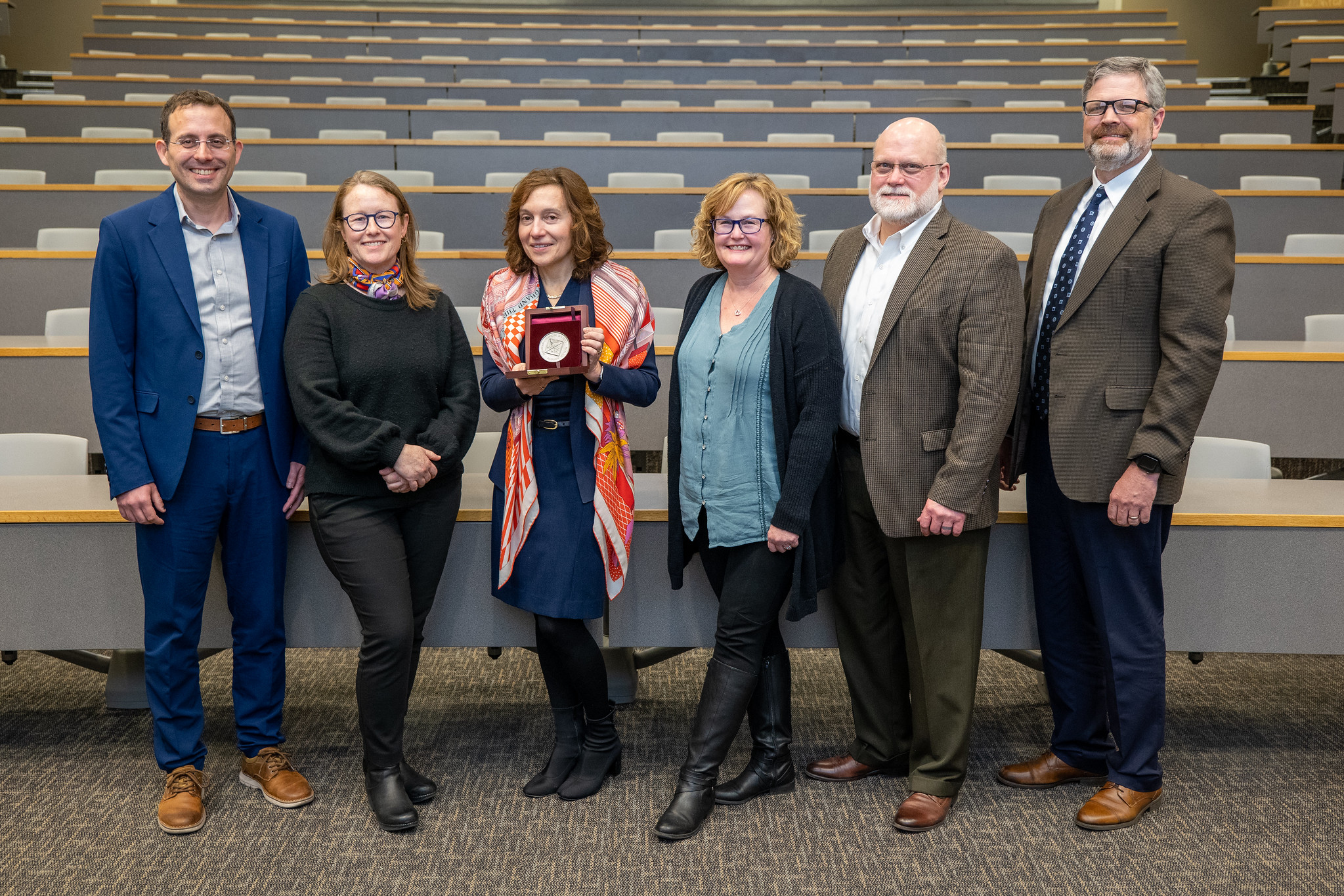 Evangelos Miliordos, Lara Kosolapoff-Wright, Laura Gagliardi, Lee Kurtz, Paul Kurtz and Doug Goodwin.