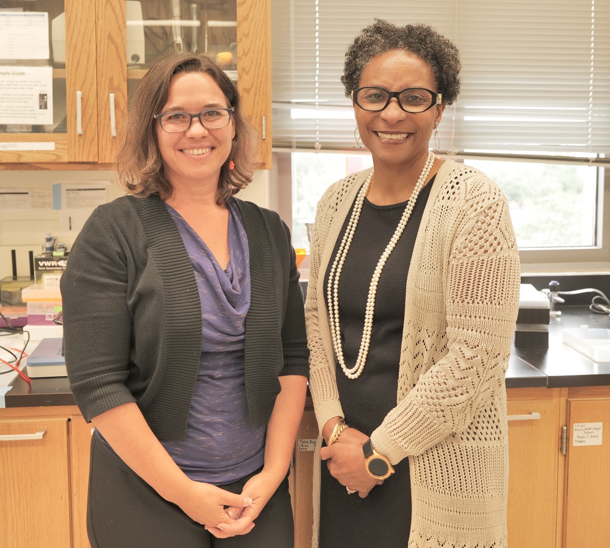 Tonia Schwartz and Melody Russell.