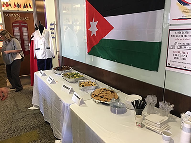 Jordanian-themed International Cultural Café