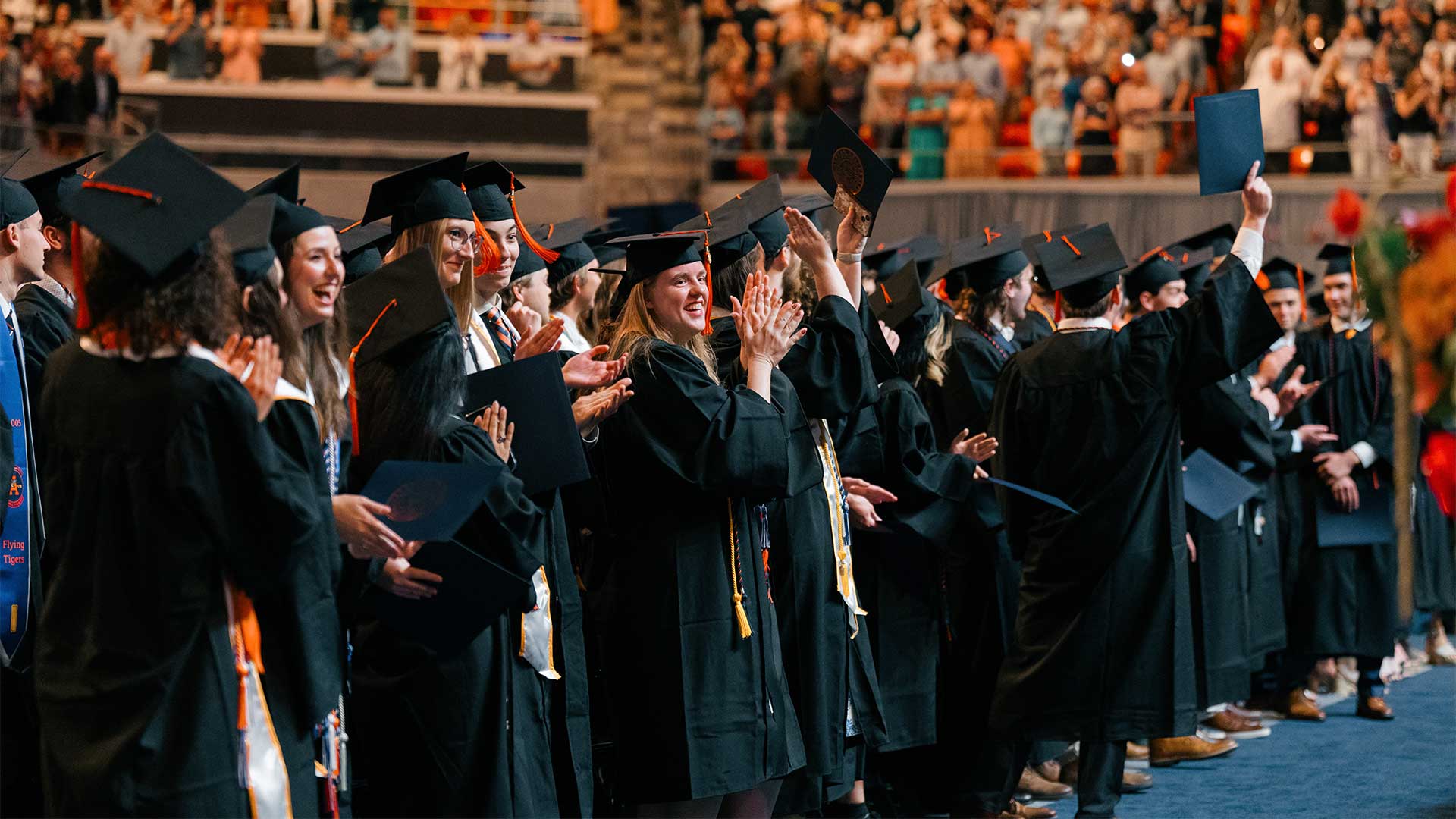 Auburn University Students at Spring 2025 Graduation