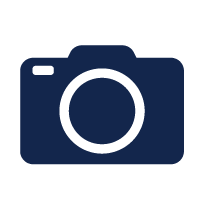 Icon graphic of a camera