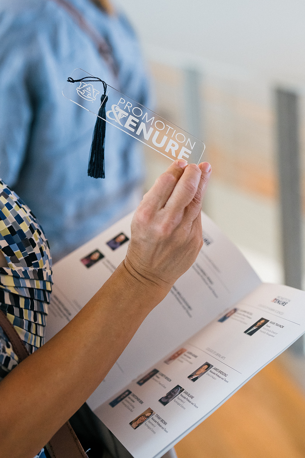 Promotion and Tenure 2024-2025 bookmark and program