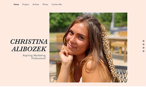 Christina Alibozek portfolio