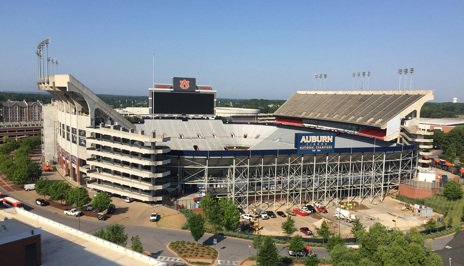 Au Facilities Management Jordan Hare Stadium North Main Concourse