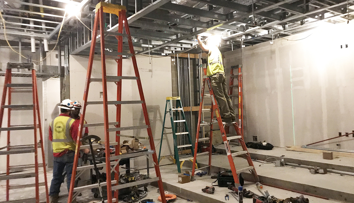 Auburn Arena Locker Room Enhancement