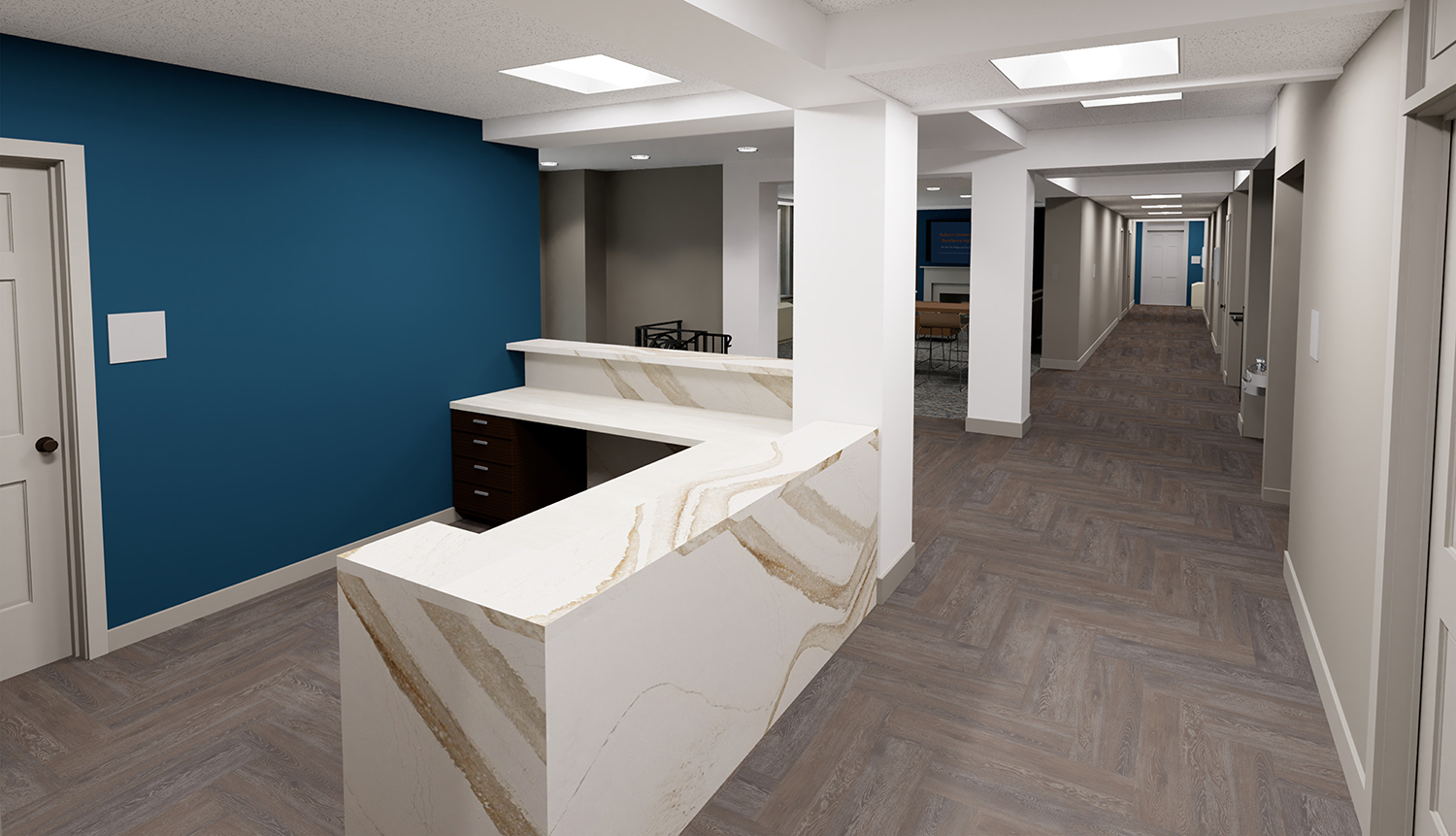 Quad Residence Halls Renovations - Harper & Broun Halls