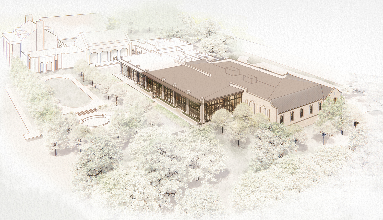 Garden Pavilion University Events Center Addition