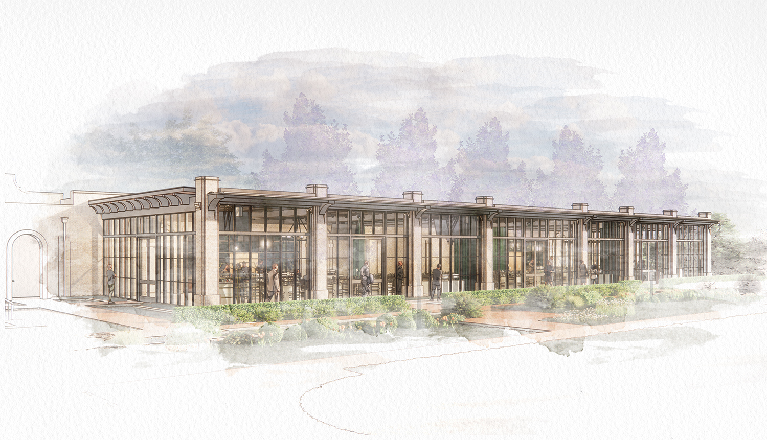 Garden Pavilion University Events Center Addition