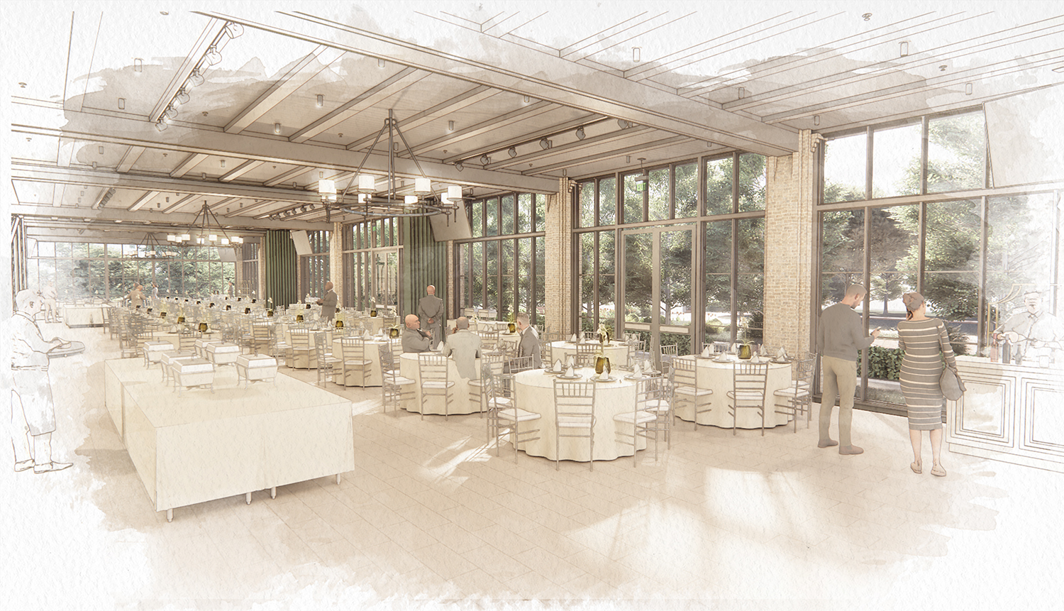 Garden Pavilion University Events Center Addition