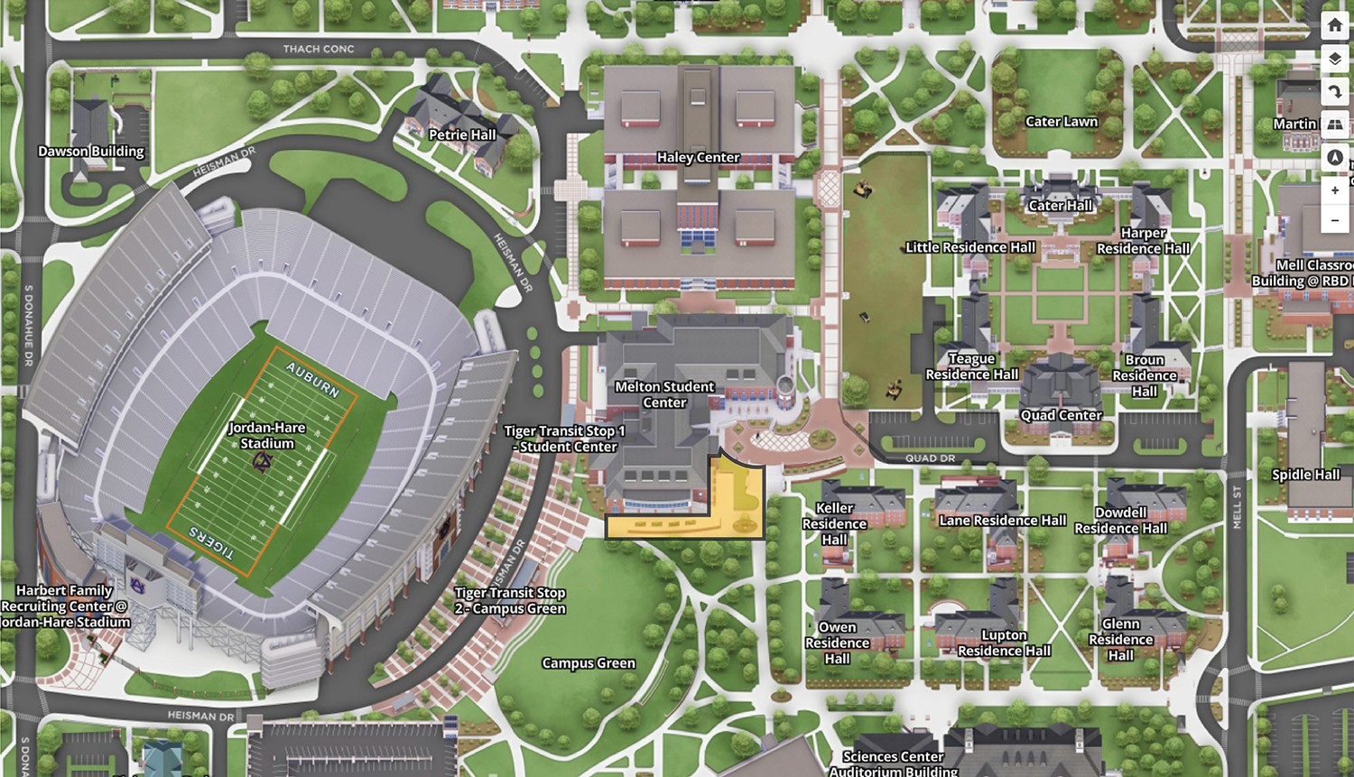 Melton Student Center Patio Renovation