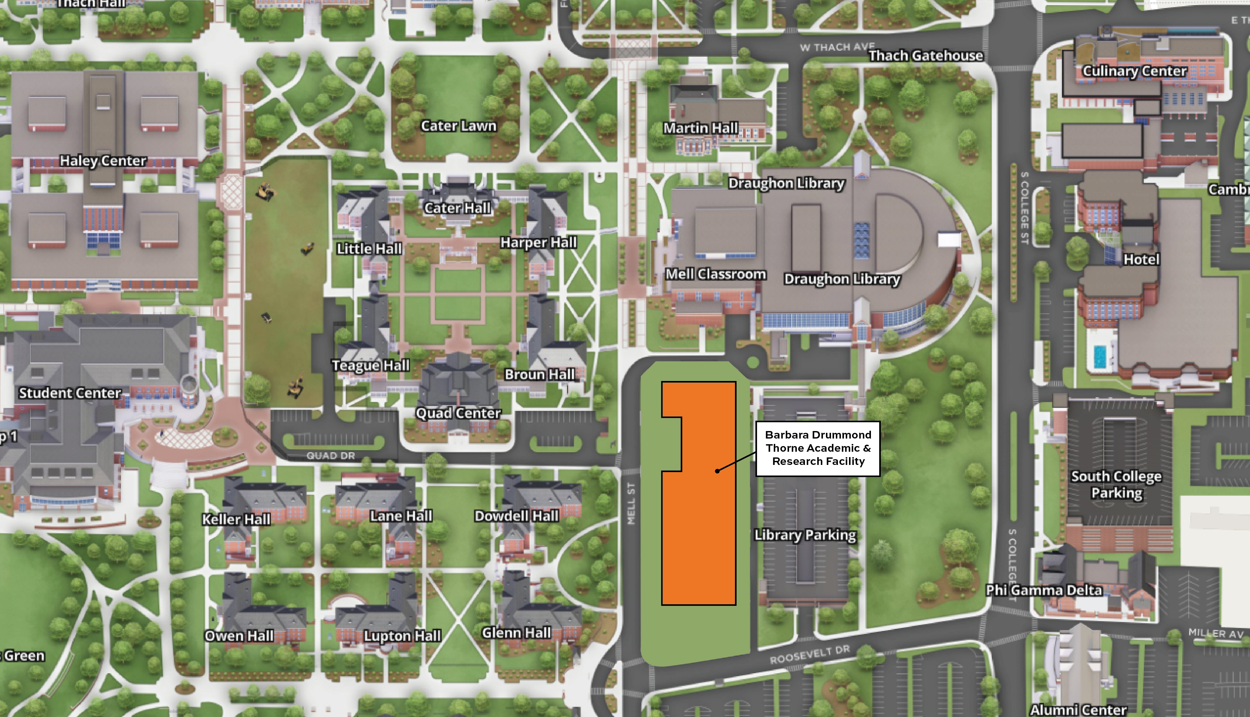 Barbara Drummond Thorne Academic & Research Facility