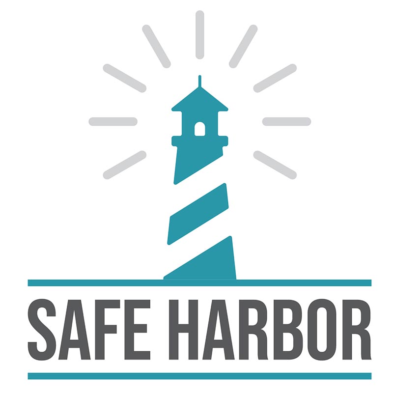 safe harbor logo with lighthouse
