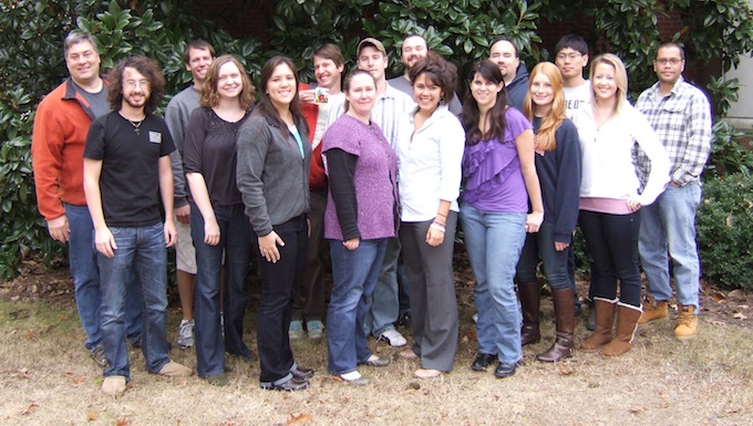 Members of the Molette Lab - 2012