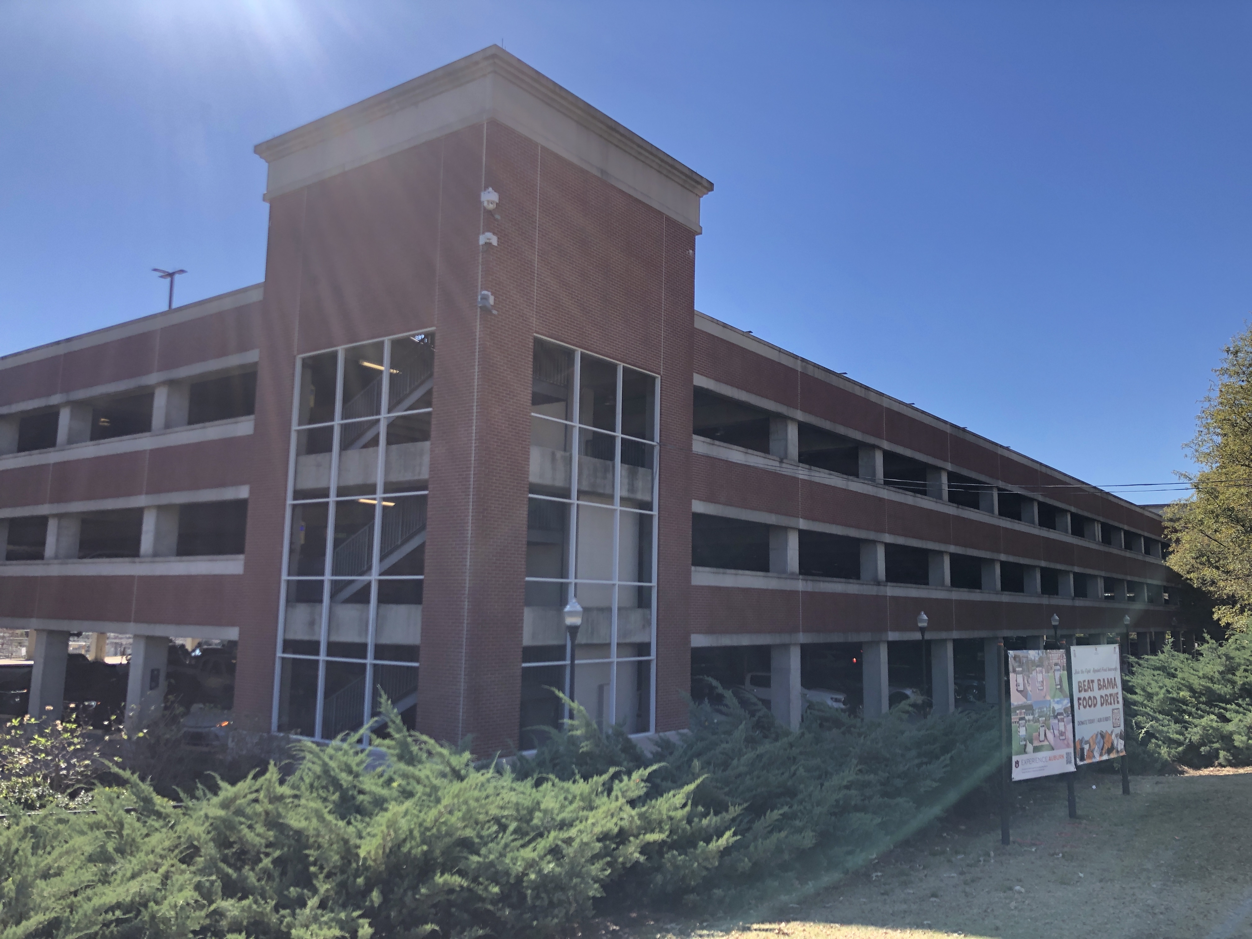 Jordan Hare Stadium Deck Parking
