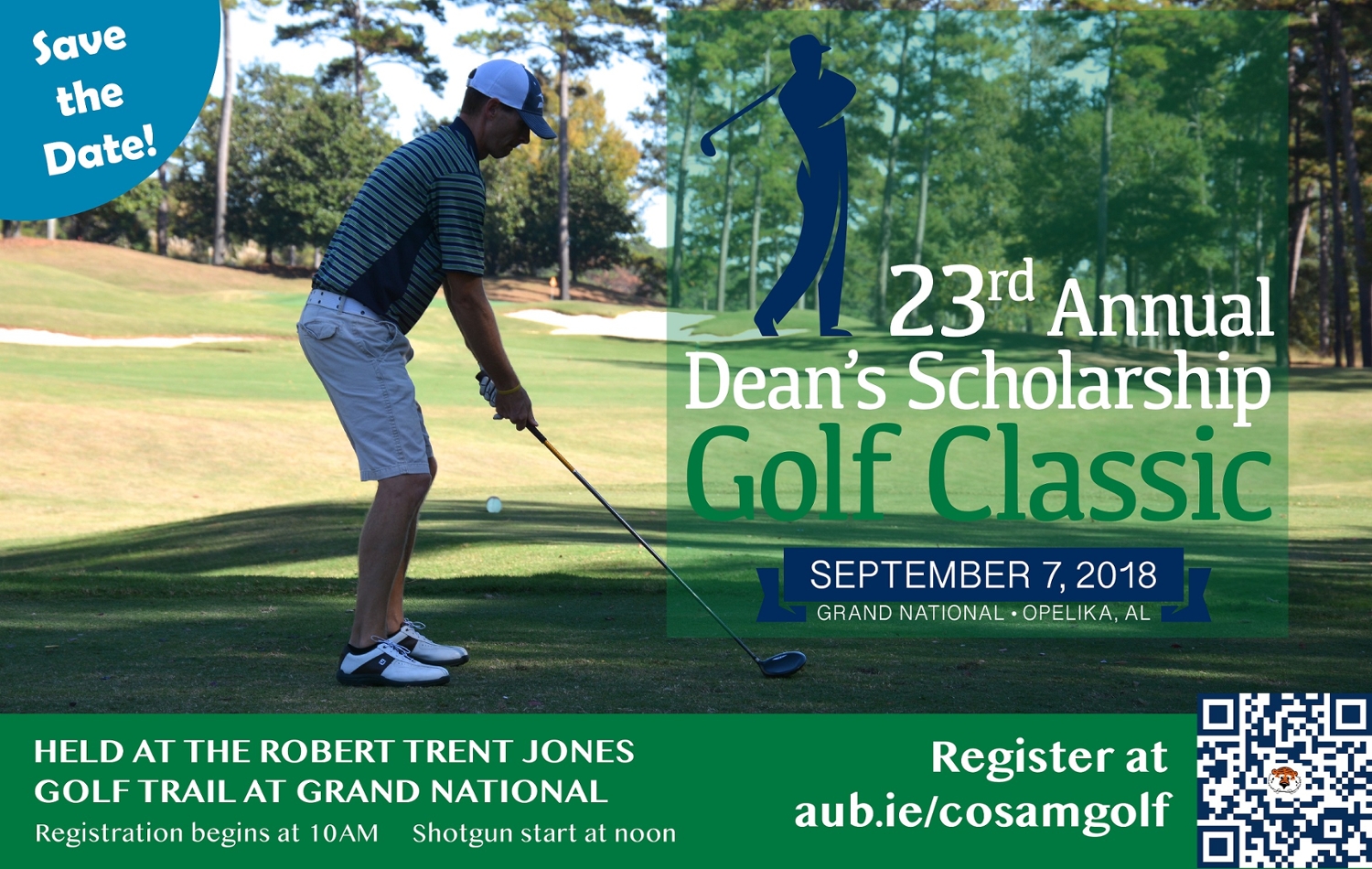 The 23rd Annual Dean’s Scholarship Golf Tournament.
