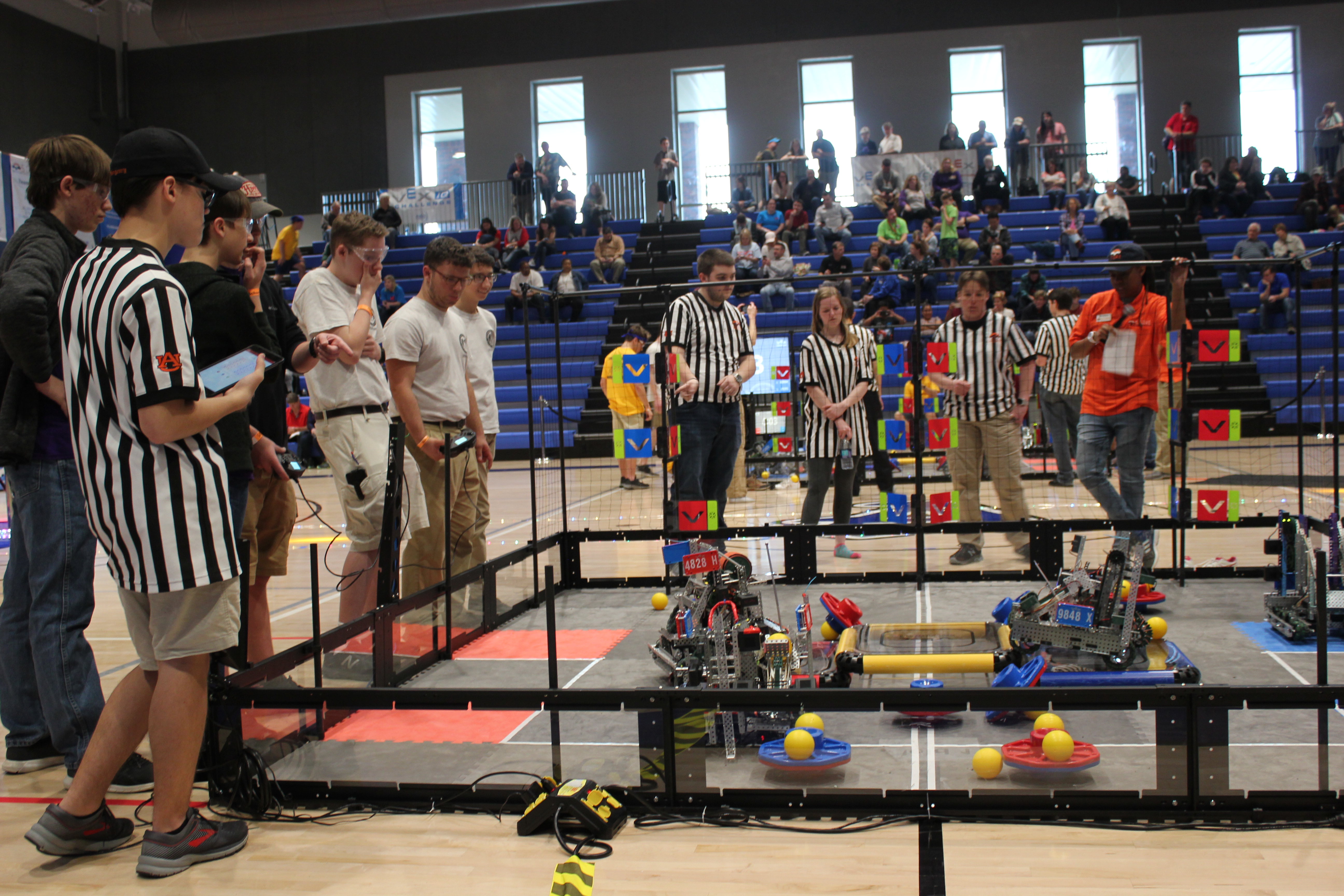 VEX State Championships Recently Held in Auburn for First Time