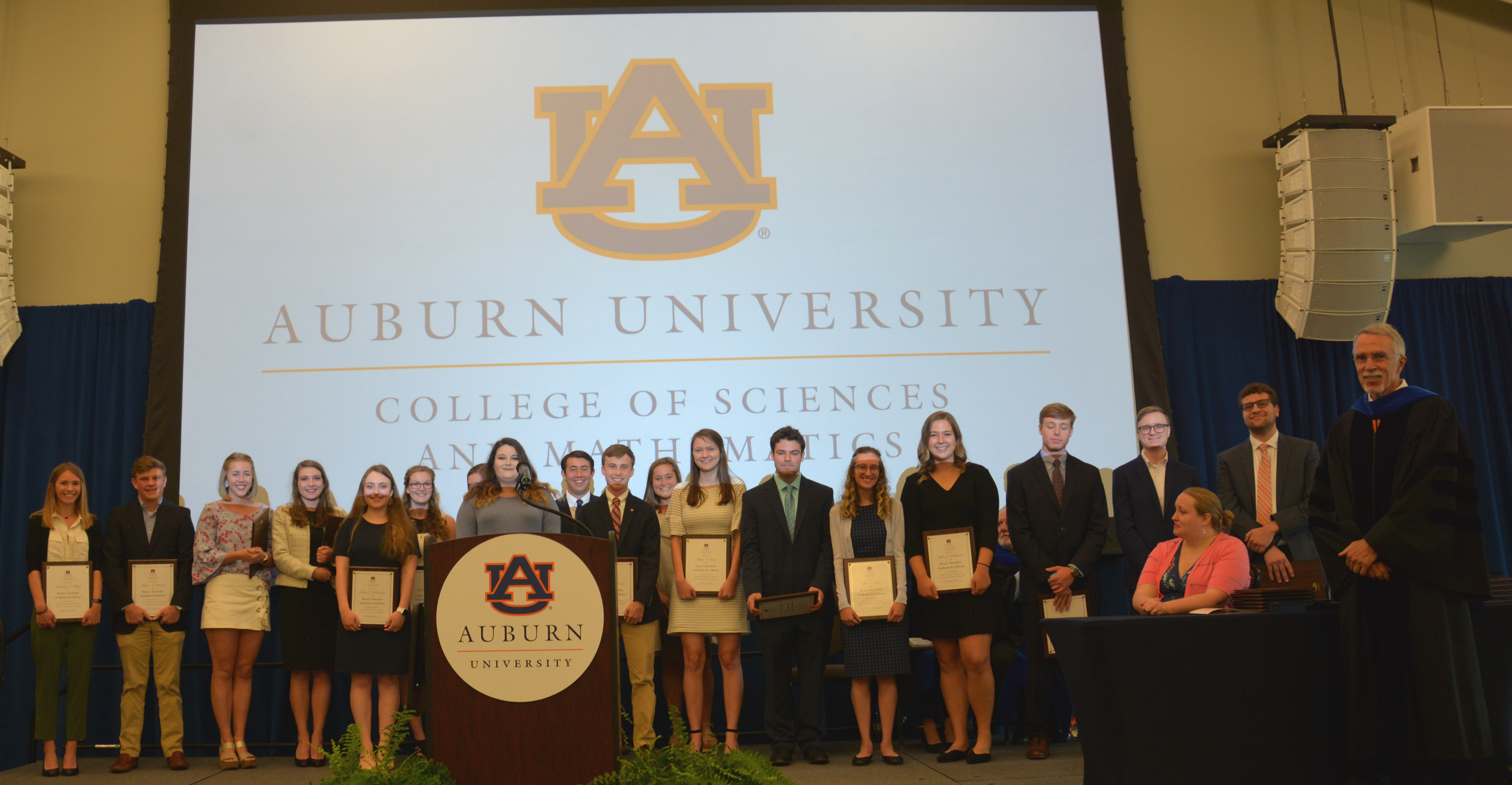 Congratulations to all of the students that were recognized for their achievement at this year's Honors Convocation.
