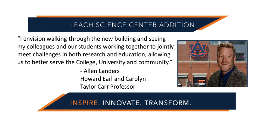 Auburn Inspires Faculty with New Leach Science Center – Elevating Research through Common Goals