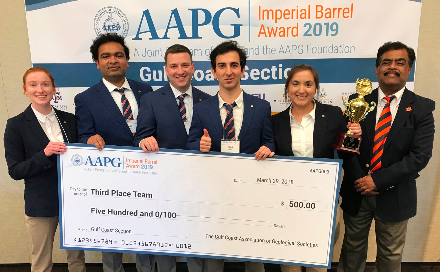 For The Second Consecutive Year, Auburn University Students Shine at Imperial Barrel Award Program