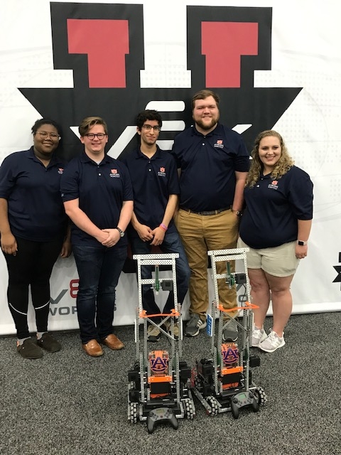 Auburn University at VEX Robotics World Championship