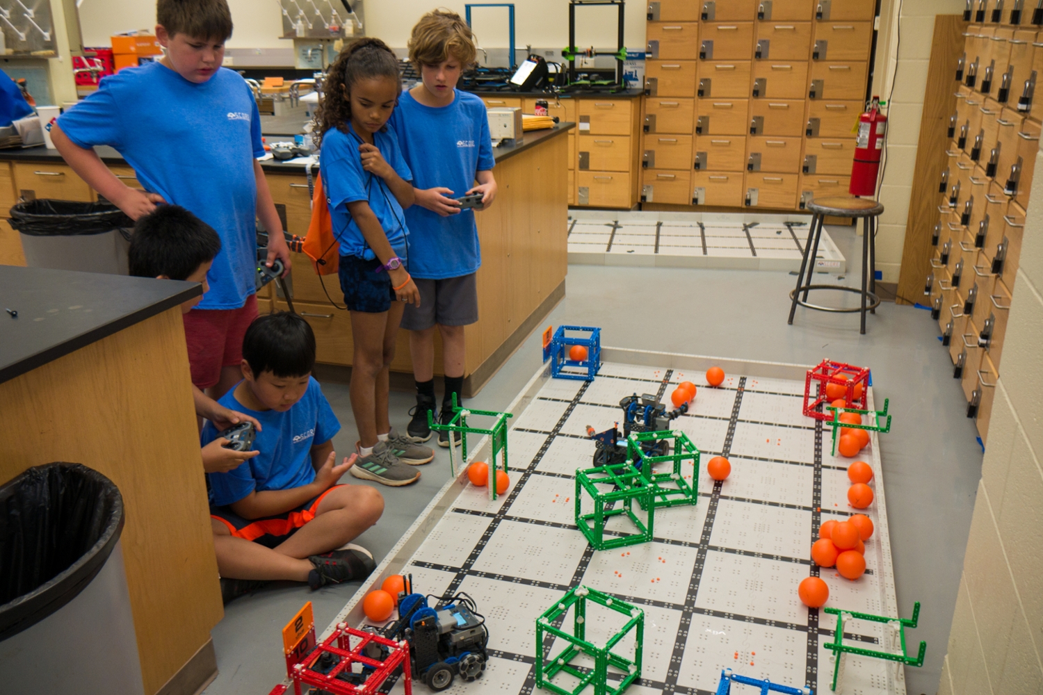 S.C.O.R.E. Hosts VEX IQ Day Camp to Ready Competitors