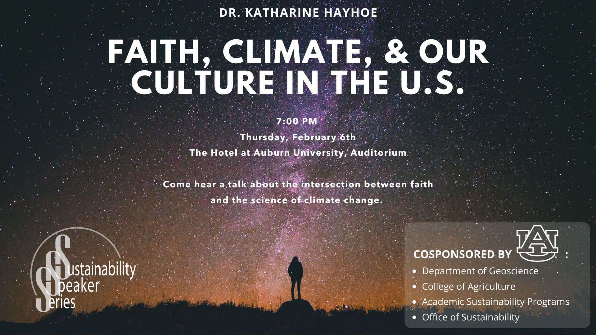 Faith, Climate, and Our Culture in the U.S.