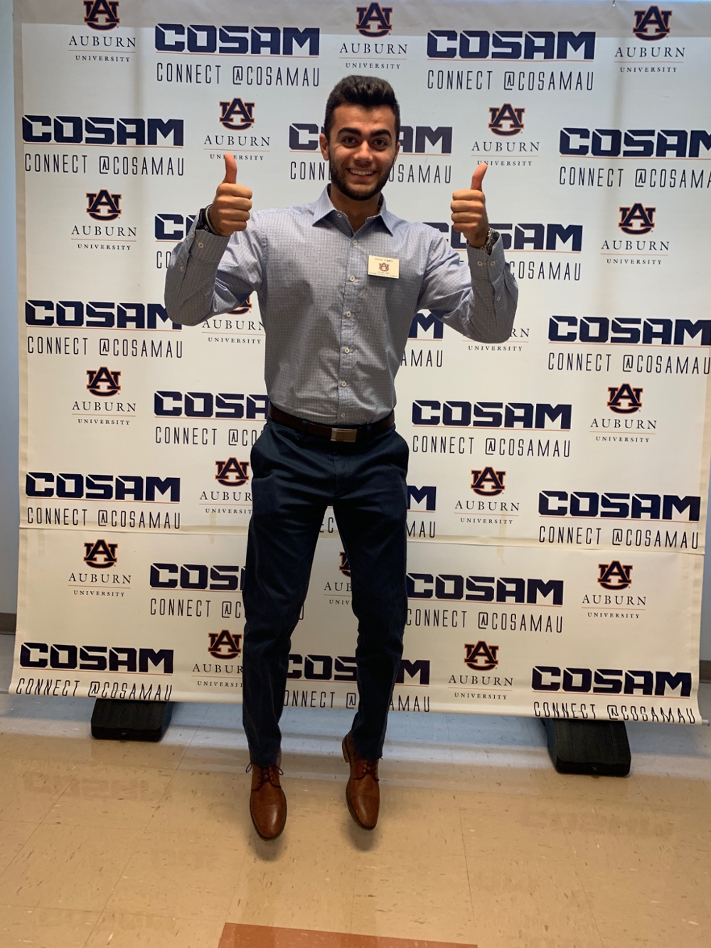 Son of New York Auburn Alumni Pursues COSAM Degree