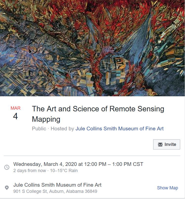 The Art and Science of Remote Sensing Mapping - March 4