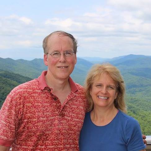 David and Mary at the Cumberland Gap.