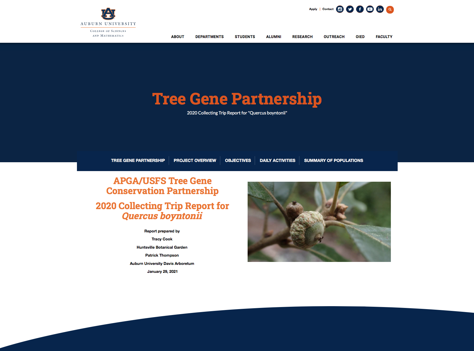 Tree Gene Partnersip