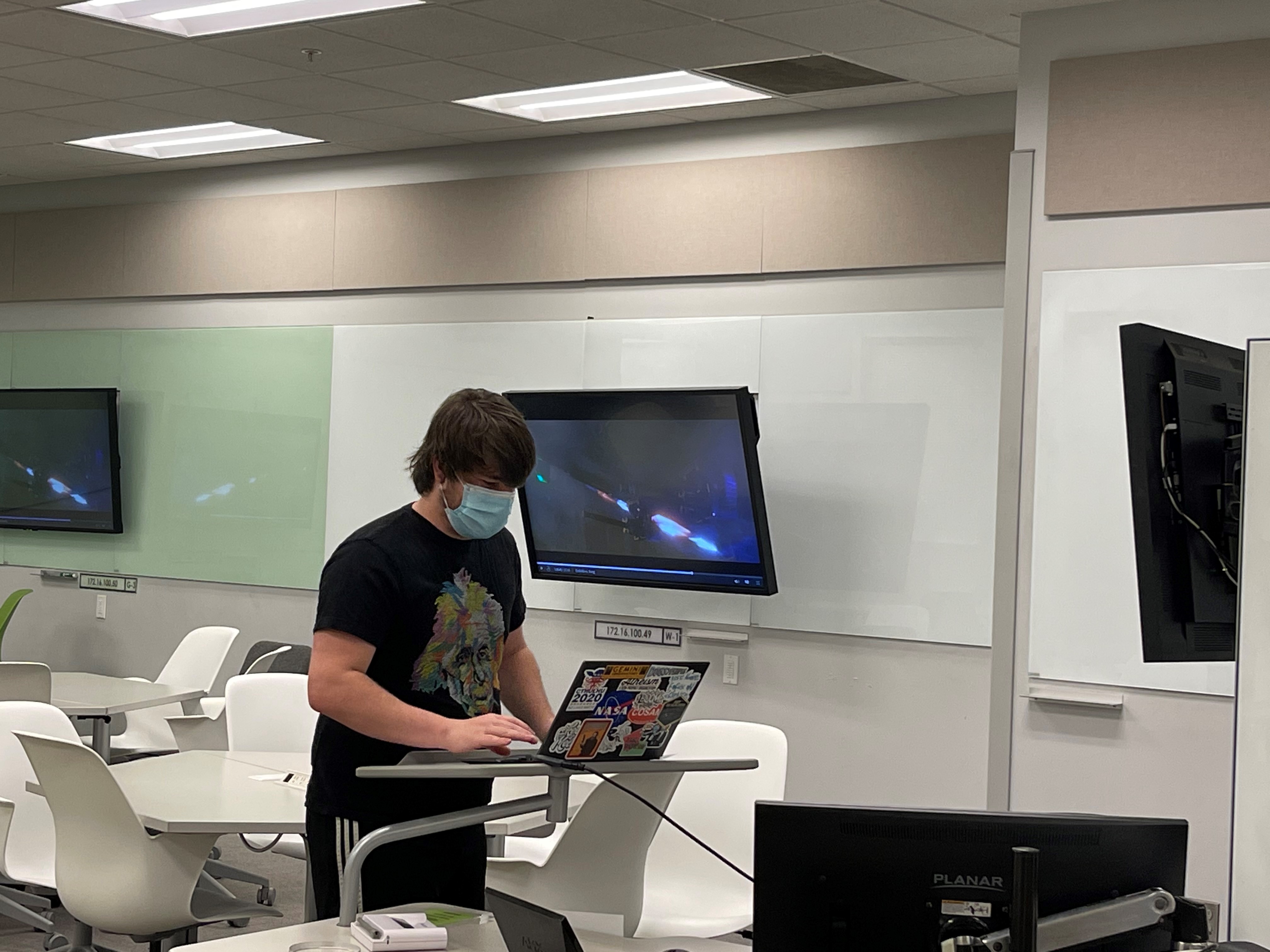 What do Godzilla, Ethan Hunt and Flash Gordon have in common?  These legendary characters were part of an engaging class presentation in the Department of Physics.