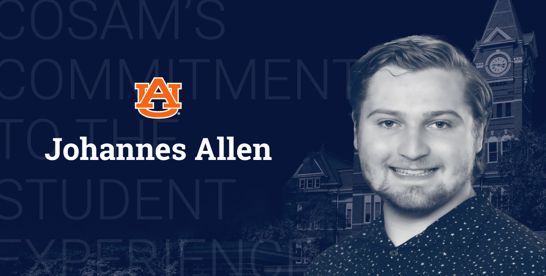 Undergraduate student elevates his Auburn experience analyzing data from the Hubble Space Telescope and preparing for a career researching exoplanets