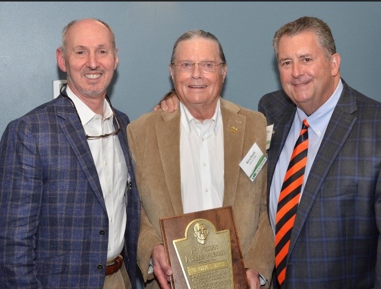 Dr. Bruce Camp ’80, Dr. Barry Booth  ’63 and Dr. Michael O’Brien ’79.  