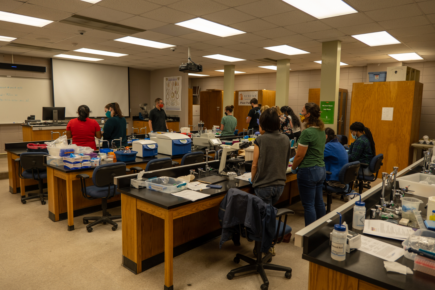 Image of the ATAC-sequencing workshop. 