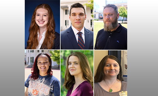 Eight Auburn University students, graduates receive National Science Foundation fellowships